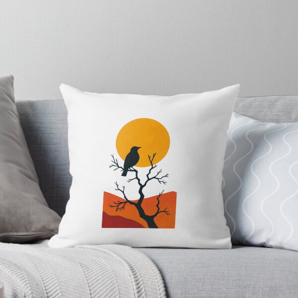Item preview, Solitary Crow at Sunset designed and sold by HBDStudio.