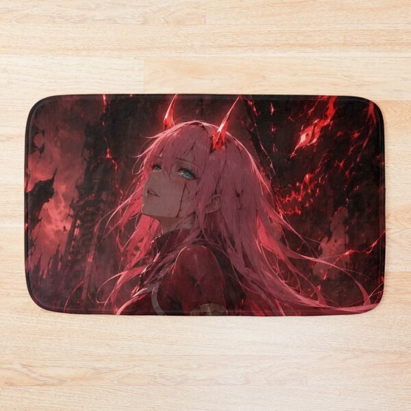 Item preview, Crimson Demon Girl Dark Fantasy Anime Aesthetic designed and sold by Dyan4.