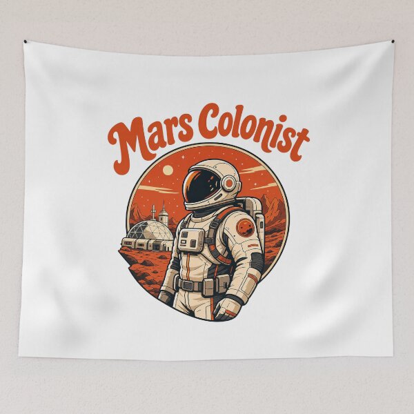 Item preview, Colonizador de Marte designed and sold by musthavewords.