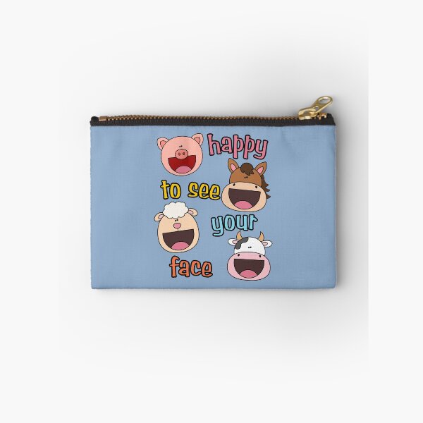 Item preview, Happy to See Your Face Back to School Farm Animals Elementary Teacher Bus Driver designed and sold by Forevermore.