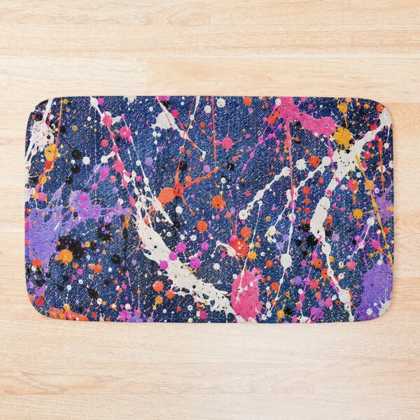 Item preview, Cosmic Orchid Splatter Action Abstract Art designed and sold by THE SPLATTERED HAUS BY SAGE BANKS.