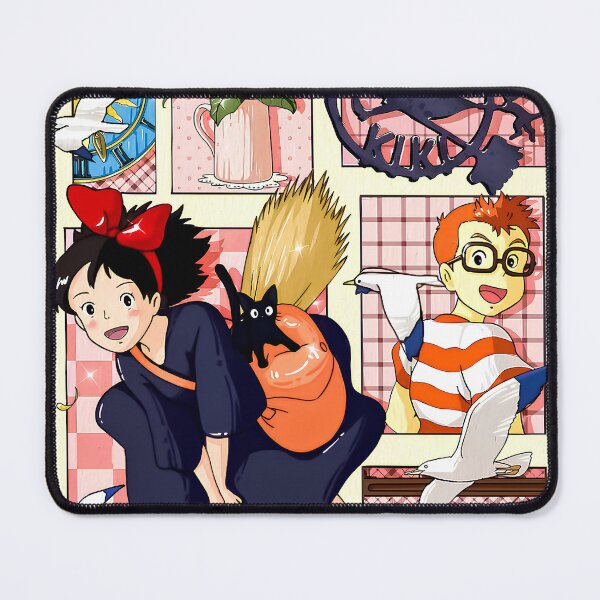 Item preview,  Cute kawaii art girl [[kiki's]] go -%[ghiblis]%- flying with boy aways  designed and sold by Amorrieart.