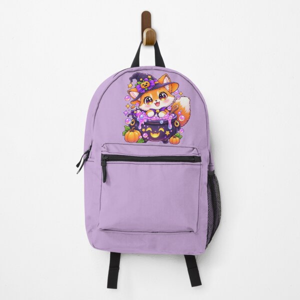 Item preview, Kawaii Fox in Cauldron Sticker Art – Cute Chibi Halloween Illustration designed and sold by MagicMakerPh.