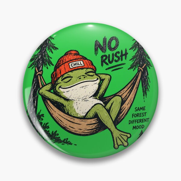 Item preview, No Rush Chill Frog Hammock designed and sold by Houldi.