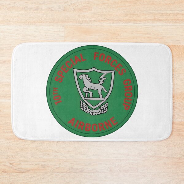 Item preview, 10th Special Forces Group Airborne Trojan Horse Seal Emblem designed and sold by CharlieDesings.