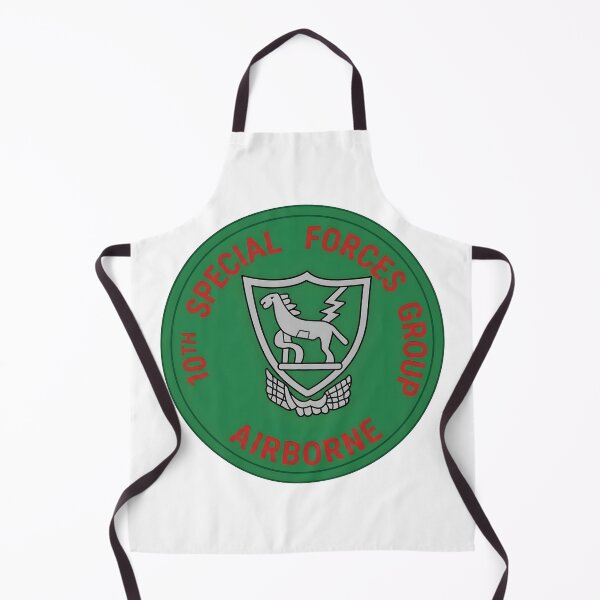Item preview, 10th Special Forces Group Airborne Trojan Horse Seal Emblem designed and sold by CharlieDesings.