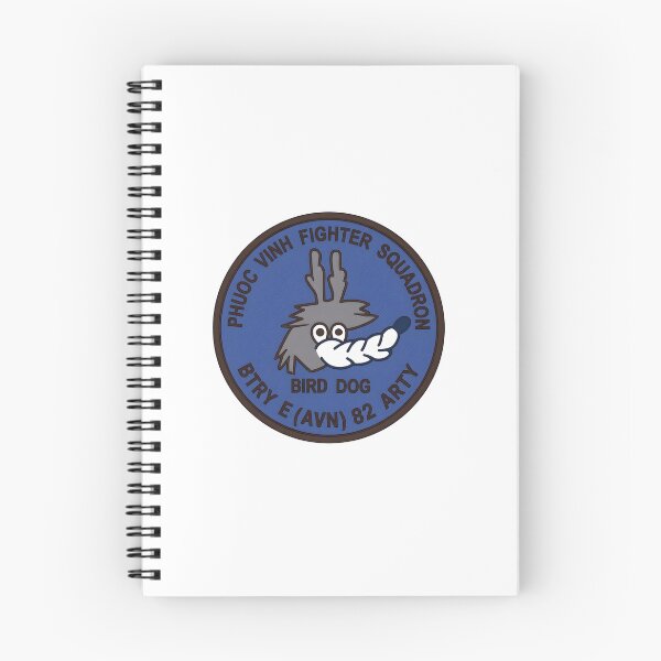 Item preview, Phuoc Vinh Fighter Squadron Battery E 82nd Artillery Bird Dog Emblem designed and sold by CharlieDesings.