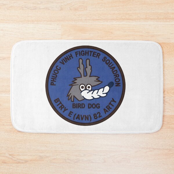 Item preview, Phuoc Vinh Fighter Squadron Battery E 82nd Artillery Bird Dog Emblem designed and sold by CharlieDesings.