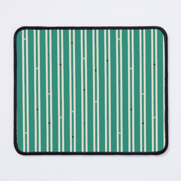 Item preview, Contemporary Heritage Dotted Stripe - teal brown navy & ivory designed and sold by pakanta.