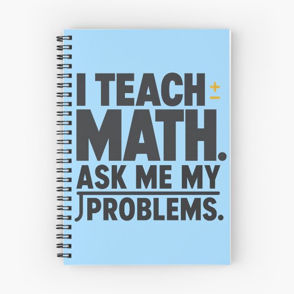 Item preview, I Teach Math Ask Me My Problems designed and sold by Fun2Fentastic.