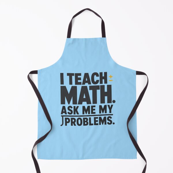 Item preview, I Teach Math Ask Me My Problems designed and sold by Fun2Fentastic.