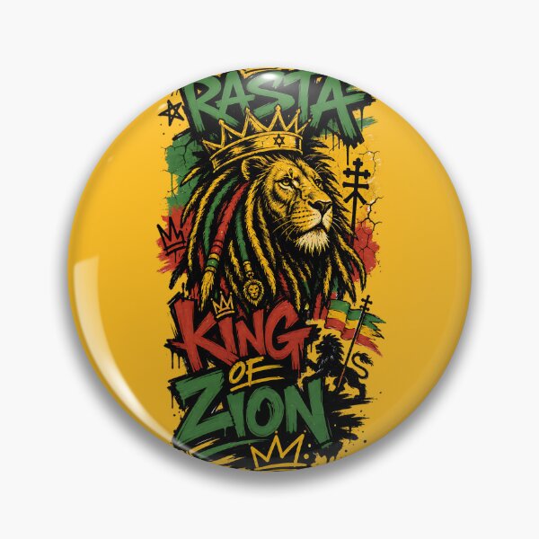 Item preview, Rasta King of Zion designed and sold by SavvyEarth.