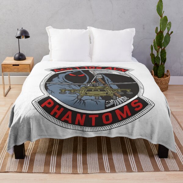 Item preview, A Co 1-106 AVN Phantoms Grim Reaper Black Hawk Emblem designed and sold by CharlieDesings.