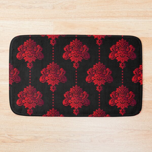 Item preview, Dark Academia Gothic Damask Red Black designed and sold by Dana Du.