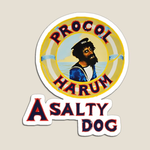 Aperçu de l'œuvre PROCOL HARUM - UN CHIEN SALÉ créée et vendue par KMBRstudioSg.