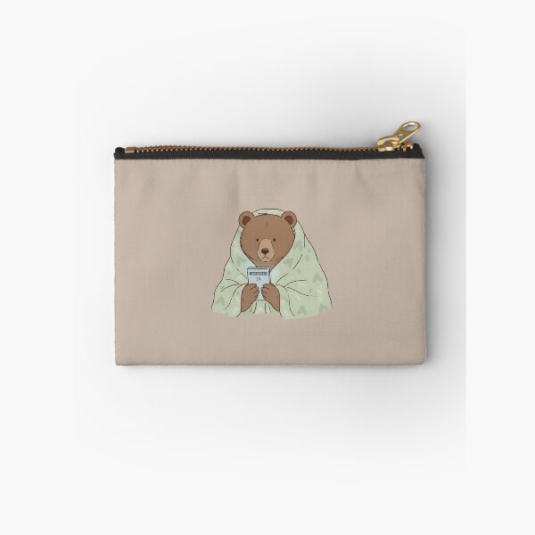 Item preview, Social Battery 1% — Cozy Tired Bear designed and sold by ManggaeJM.