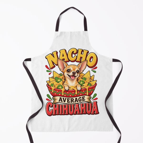Item preview, Nacho Average Chihuahua – Funny Dog Pun designed and sold by AI-lineDesign.