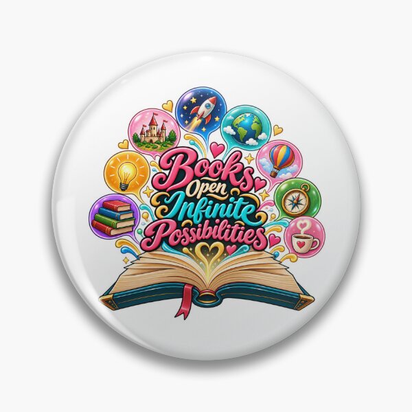 Item preview, Books Open Infinite Possibilities – Magical Book Lover Reading designed and sold by Awarrie.