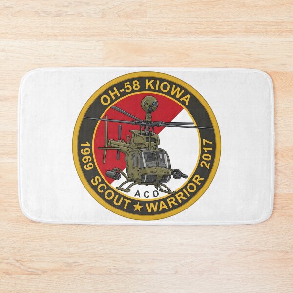 Item preview, OH-58 Kiowa Scout Warrior Retirement Commemorative Emblem designed and sold by CharlieDesings.