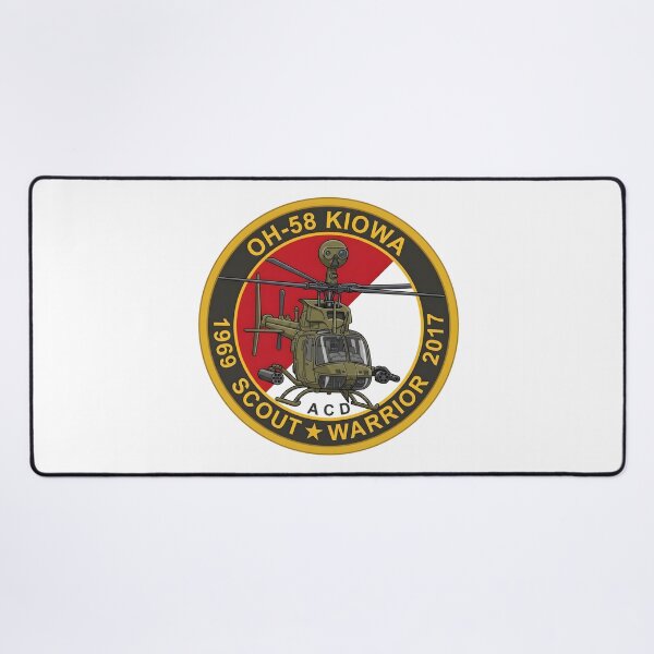 Item preview, OH-58 Kiowa Scout Warrior Retirement Commemorative Emblem designed and sold by CharlieDesings.