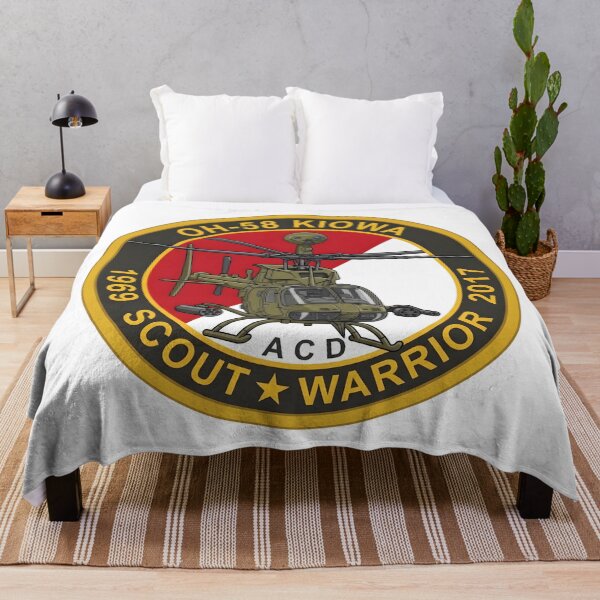 Item preview, OH-58 Kiowa Scout Warrior Retirement Commemorative Emblem designed and sold by CharlieDesings.