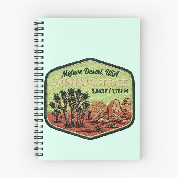 Item preview, Vintage Joshua Tree Mojave Desert Embroidered Hiking Patch designed and sold by LittleArij.