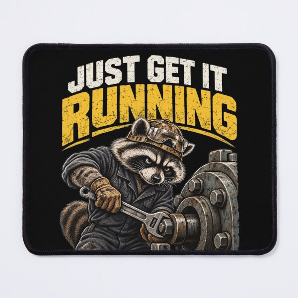 Item preview, Millwright Funny Raccoon Design designed and sold by Meandmyshop.