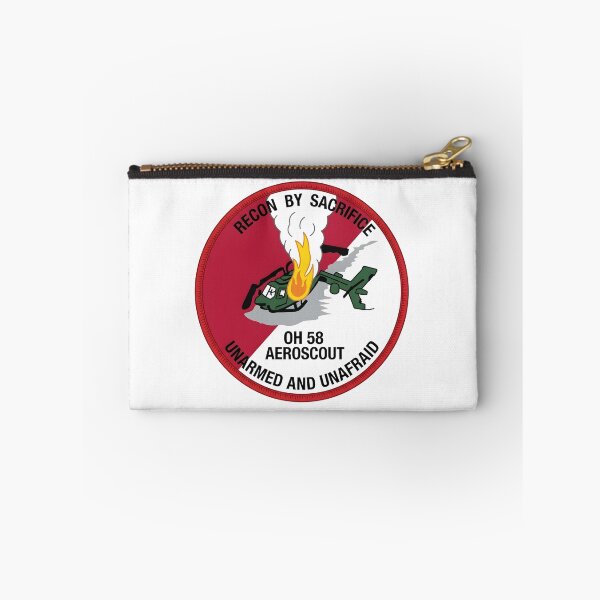 Item preview, Recon By Sacrifice OH-58 Aeroscout Unarmed and Unafraid Emblem designed and sold by CharlieDesings.