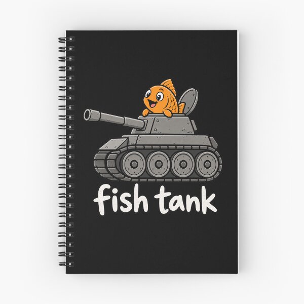Item preview, Fish Tank Fun Aquarium Military Animal Pun Sarcastic Graphic T-Shirt designed and sold by Trendably.