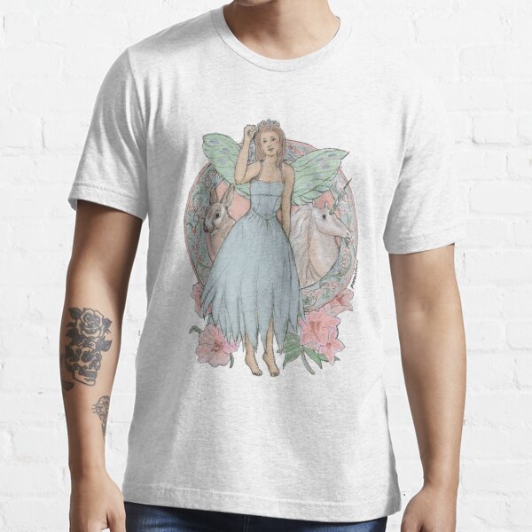 Blue Fairy Illustration Essential T-Shirt