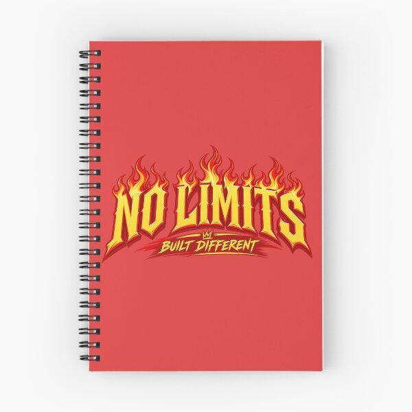 Item preview, No Limits Built Different Flame Streetwear designed and sold by     GoodVibe Prints.