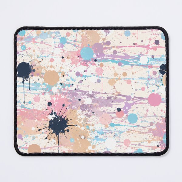 Item preview, Pastel Dream Splatter Action Abstract Art designed and sold by THE SPLATTERED HAUS BY SAGE BANKS.