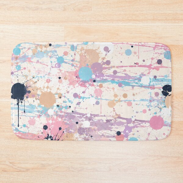 Item preview, Pastel Dream Splatter Action Abstract Art designed and sold by THE SPLATTERED HAUS BY SAGE BANKS.