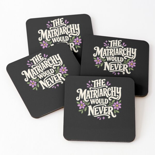 Item preview, The Matriarchy Would Never Floral Feminist Statement designed and sold by elderberry.