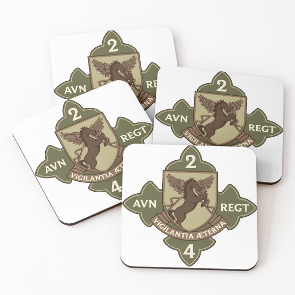 Item preview, 2nd Battalion 4th Aviation Regiment Vigilantia Aeterna Crest Emblem designed and sold by CharlieDesings.