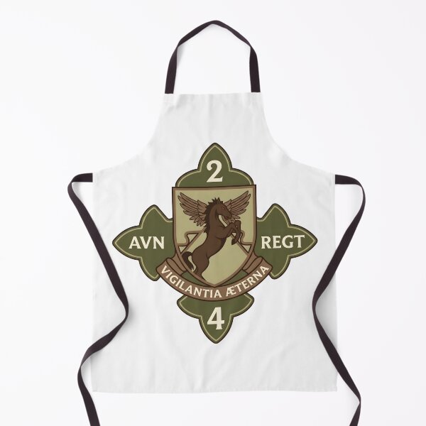 Item preview, 2nd Battalion 4th Aviation Regiment Vigilantia Aeterna Crest Emblem designed and sold by CharlieDesings.