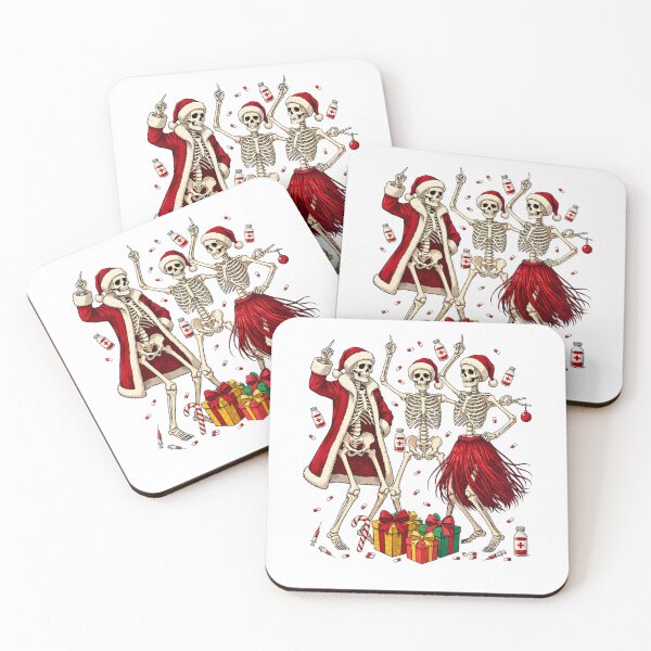 Item preview, Funny Medical Skeletons Dancing Nurse Christmas Party designed and sold by DYAFLK.