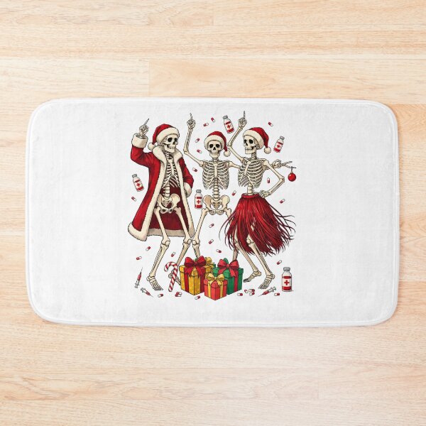 Item preview, Funny Medical Skeletons Dancing Nurse Christmas Party designed and sold by DYAFLK.