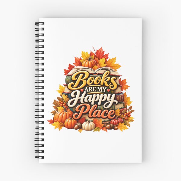 Item preview, Books Are My Happy Place – Cozy Autumn Book Lover designed and sold by Awarrie.