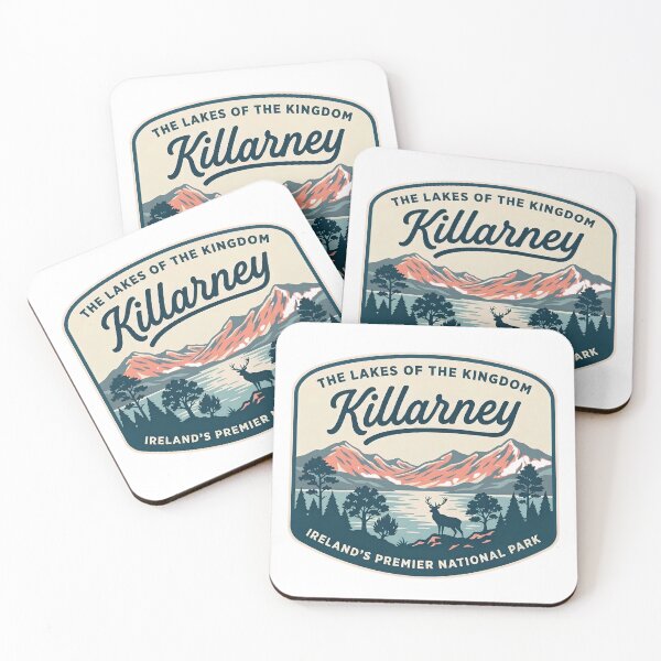 Item preview, Vintage Killarney National Park Ireland Lakes of the Kingdom Badge designed and sold by LittleArij.