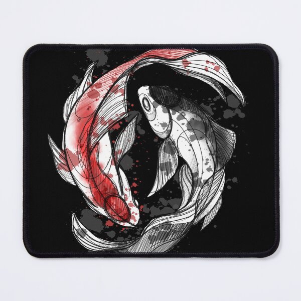 Item preview, Yin Yang. Two koi fish representing balance. designed and sold by Inked T.