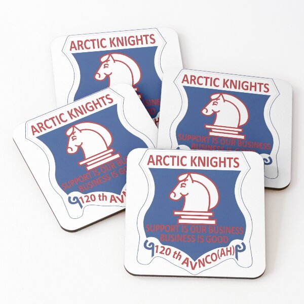 Item preview, 120th Aviation Company Arctic Knights Vietnam War Emblem designed and sold by CharlieDesings.
