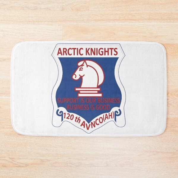 Item preview, 120th Aviation Company Arctic Knights Vietnam War Emblem designed and sold by CharlieDesings.