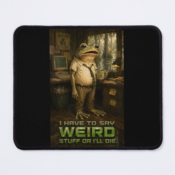 Item preview, I have to say weird stuff or I'll die designed and sold by abby-thorns.