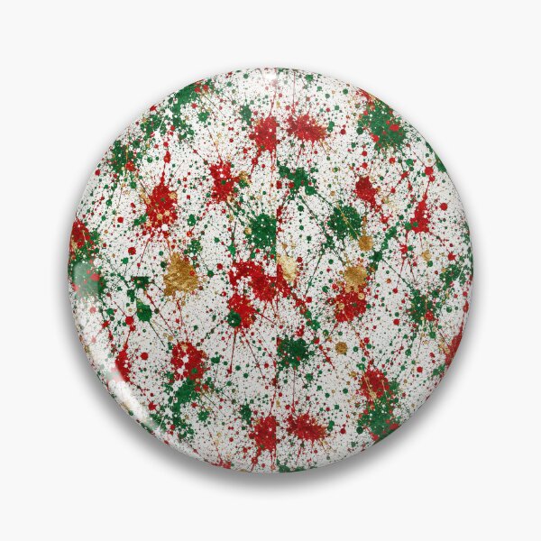 Item preview, Crimson Pine and Gold Splatter Action Abstract Art designed and sold by THE SPLATTERED HAUS BY SAGE BANKS.