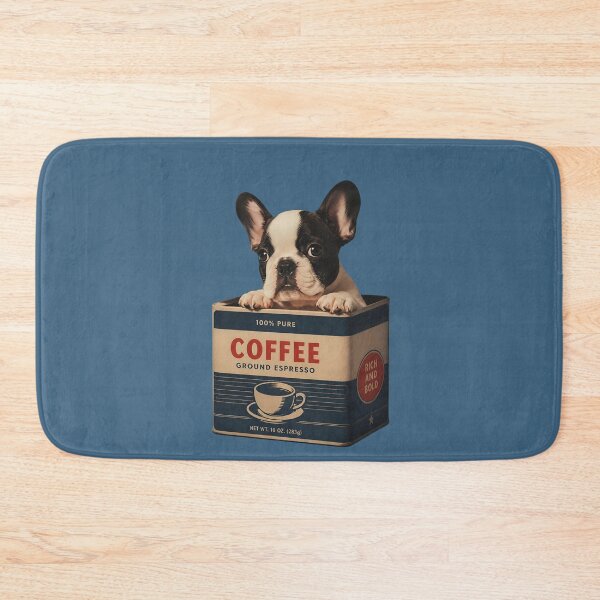 Item preview, Coffee-Fueled Frenchie — 100% Pure Coffee designed and sold by ManggaeJM.