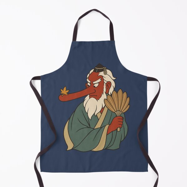 Item preview, Tengu Yokai with a Maple Leaf | Ukiyo-e Woodblock designed and sold by Planthem.