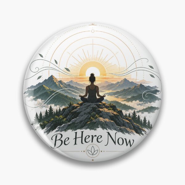 Item preview, Present Moment - Be Here Now designed and sold by A Light Worker.