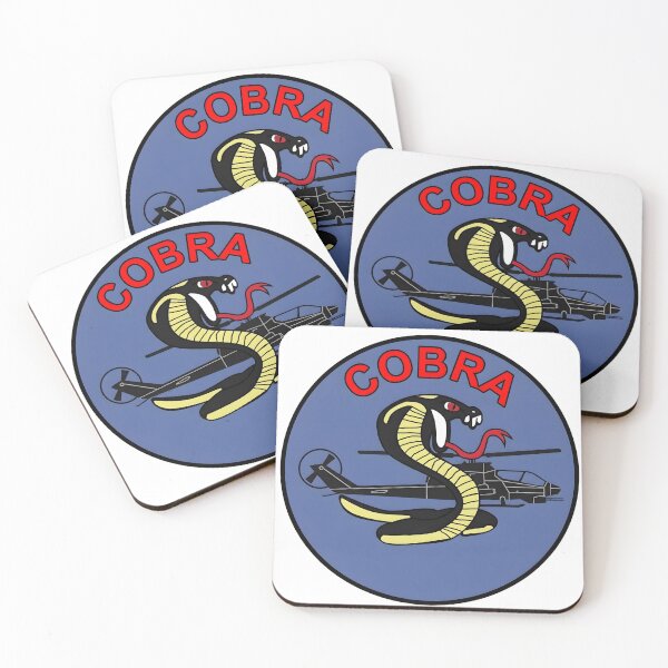 Item preview, AH-1 Cobra Attack Helicopter Rearing Snake Vector Emblem designed and sold by CharlieDesings.