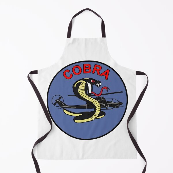 Aperçu de l'œuvre Emblème vectoriel du serpent cabré de l'hélicoptère d'attaque AH-1 Cobra créée et vendue par CharlieDesings.